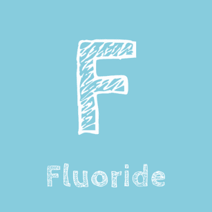 Symbol F for Fluoride